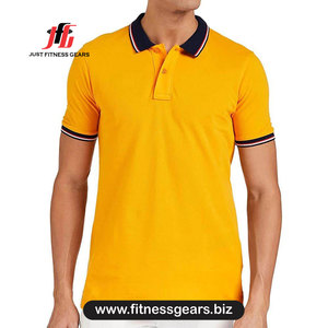 JUST FITNESS GEARS เสื้อโปโลแขนสั้นผู้ชายสีพื้น ผ้าถัก ทรงลำลอง ระบายอากาศได้ดี - Product Image 5