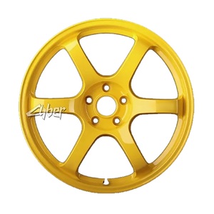 <span class=keywords><strong>Jantes</strong></span> forgées moletées sur mesure 1 pièce 5x114.3 15 <span class=keywords><strong>17</strong></span> 18 19 <span class=keywords><strong>pouces</strong></span> pour RAYS 57DR 2324 Mach Yellow BMW AUDI NISSAN MAZDA HONDA - Product Image 3