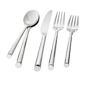 Juego de cubiertos de acero inoxidable de buena calidad, respetuoso con el medio ambiente, fácil de lavar, cubiertos reutilizables, estilo Indio Americano, pulido a mano especial - Product Image 4