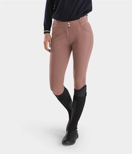 Culottes d'équitation professionnelles pour femmes OEM, coupe décontractée, douces, respirantes, durables, avec grip intégral. - Product Image 1