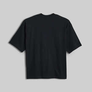 T-shirts pour hommes de couleur noire premium, coupe classique, manches courtes, tissu respirant et confortable, vêtements d'été pour hommes - Product Image 2