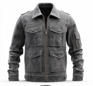 High Quality Premium Cool and Classy <b>Leather</b> <b>Jacket</b> For Casual Use - Product Image 5