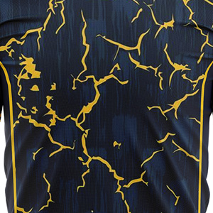 Custom Sublimated Unisex Adult <b>Soccer</b> Jersey Crew Neck Short Sleeve Lightweight 100% Polyester Color Blocked Red White Blue - Product Image 5