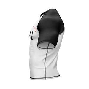 Professional BJJ Rashguard Short Sleeve <b>Compression</b> <b>Shirt</b> Brazilian Jiu Jitsu MMA Grappling Training Wear Chess Belt Design - Product Image 3