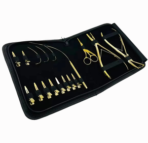 Custom Logo High Quality Hair Extension Tools <b>Kit</b> Professional Hair Extension Pliers for Opener/ Closer <b>Beads</b> - Product Image 1