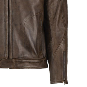 <b>Top</b> Quality Racing Gear Mens Fashion Genuine Leather Motorbike Jacket With Elbow Protector Motorcycle Jackets - Product Image 6