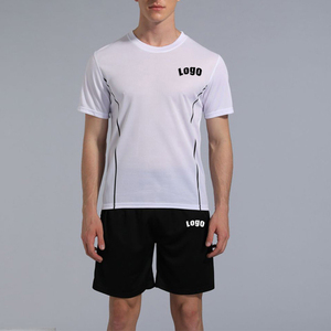 Conjunto Deportivo de Secado Rápido para Hombre, 100% Poliéster, Camiseta y Pantalones Cortos para Entrenamiento, Running y Gimnasio - Product Image 2