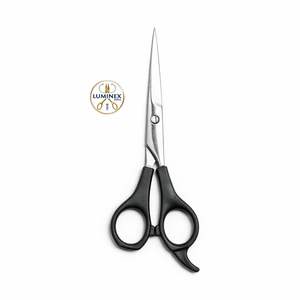 Ciseaux de coiffure professionnels pour salon et usage personnel à domicile, série Pro forgée avec repose-doigts - Product Image 1