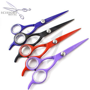 Tijeras de Práctica Profesionales para Estudiantes de Barbería, Empaque Personalizado, Acero Inoxidable de Grado Quirúrgico, Hoja Afilada para Cabello - Product Image 4