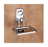 Porte-savon mural moderne avec drain d'eau, support de rangement pour savon, pour salle de bain