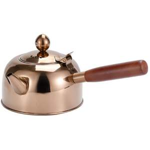 Cafetera de latón de alta resistencia, muy vendida, para la preparación diaria del café, que ofrece un brillo duradero y un atractivo clásico atemporal. - Product Image 3