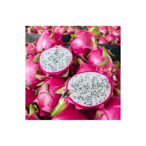 Demi-tranches de fruit du dragon blanc IQF pour coupes de fruits mélangés et salades de fruits - Product Image 1