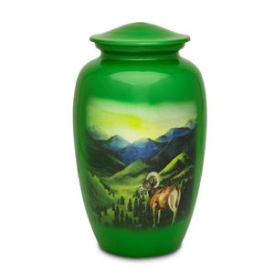 Urna de Cremación de Metal con Diseños Personalizables, Urna Conmemorativa para Guardar las Cenizas de Seres Queridos, Urna Humana Grande Hecha a Mano y Duradera - Product Image 5