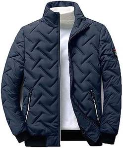 Meilleure veste d'hiver matelassée pour homme, de haute qualité, avec capuche, logo personnalisé sur le devant, chauffante, épaisse, respirante et confortable - Product Image 1