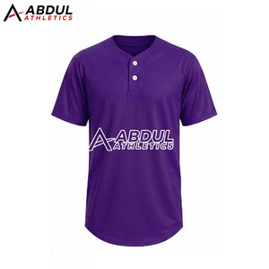 Camiseta de béisbol para hombre, tela cómoda, ajuste ideal para entrenamiento y uso en el día del partido, con diseño duradero y estilo moderno. - Product Image 2