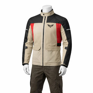 Chaqueta de Motociclismo Impermeable Personalizada para Hombre, Chaqueta Textil de Motociclismo a Prueba de Viento, Transpirable, para Aventuras - Product Image 3