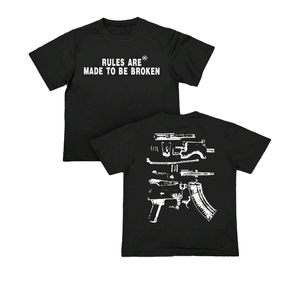 เสื้อยืดผู้ชายคุณภาพสูงขายส่ง พิมพ์ลายสกรีนโลโก้ตามสั่ง ผ้าฝ้าย 100% มีไซส์ตามสั่ง - Product Image 1