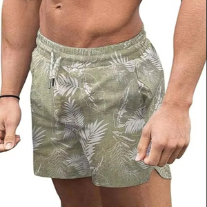 Shorts de Surf para Hombre con Logotipo Personalizado, Secado Rápido, Cintura Elástica, Estampado, Protección UV, Elásticos en Cuatro Direcciones - Product Image 1