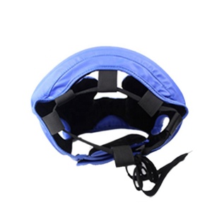 Vente en gros de couvre-chef de boxe personnalisé intégral de couleur bleue équipement de protection protège-tête de boxe pour hommes - Product Image 5