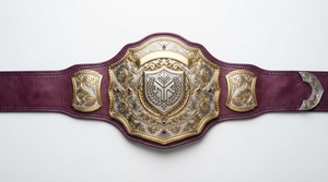 Ceinture de champion personnalisée en métal, trophée sportif, ceinture de récompense avec nom et logo personnalisés pour les événements de compétition - Product Image 3