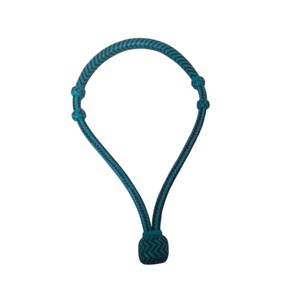Cuerda de cuero crudo cómoda sin bocado para entrenamiento de caballos, tipo Bosal, para equitación western, Hackamore, de alta calidad, FAB LEATHERS - Product Image 1