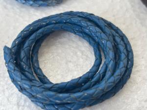 Handmade <b>Braided</b> Leather Cord Roll Woven Leather Rope for Bracelets Necklaces Jewelry Craft <b>Accessories</b> - Product Image 5
