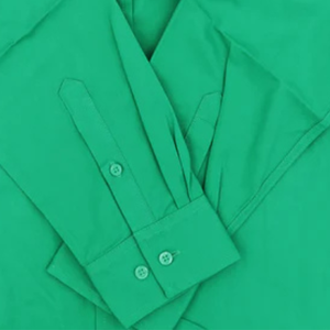 Camisa de Manga Larga para Mujer AKA, Fácil de Cuidar, Color Verde Rosa, Cierre de Botones, Camisa Informal de Uniforme para Mujer, Cómoda para Usar Diariamente en la Oficina - Product Image 4