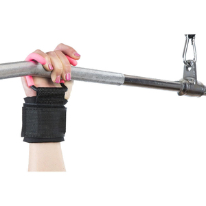 2026 New Arrival Adjustable Lightweight Eco-Friendly Pink Neoprene Strap Rod Hook with Metal for Fitness Wrist Support - Product Image 3
