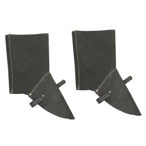 Guêtres de soudeur en cuir de vachette pleine fleur sur mesure, résistantes à l'abrasion, imperméables, protection de niveau élevé, pour la lutte contre les incendies - Product Image 1