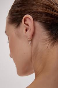 Pendientes de Oro de 14K con Diamante Cultivado en Laboratorio en Forma de Marquesa, Colgantes con Múltiples Diamantes, Joyería Minimalista de Lujo, Regalo para Mujer, para Fiestas - Product Image 5