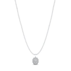 Colliers pendentifs REYES en moissanite taille coussin de 3,44 carats pour femmes, prix de gros, or rose 14 carats, cadeaux de mariage, bijoux fins - Product Image 5