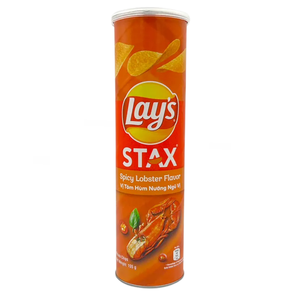 Hot Selling Lay's Stax Spicy Lobster Flavored <b>Potato</b> Chips 145g Crispy <b>Potato</b> Snack Competitive Price Wholesale Export - Product Image 1