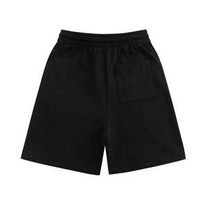 Shorts pour hommes, shorts en coton délavés à l'acide, unisexes, respirants, couleur unie, streetwear, shorts épais - Product Image 6