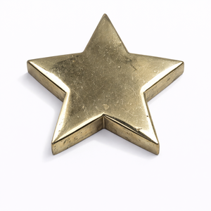 Figurine Étoile en Cristal de Pyrite Gravée Amour Feng Shui pour Décoration, Guérison, Méditation, Énergie Reiki - Fournisseur en Gros - Product Image 1