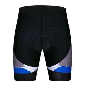 Shorts de cyclisme sur mesure pour hommes, shorts de vélo athlétiques, tissu extensible à séchage rapide, vêtements de performance rembourrés pour le cyclisme sur route - Product Image 2