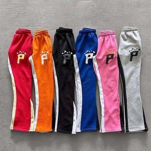 Nouveau Pantalon de jogging léger pour homme, personnalisable en gros, respirant, séchage rapide, motif éclaboussures de peinture graffiti, décontracté, en coton, taille mi-haute - Product Image 1