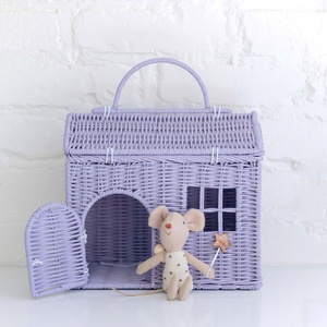 Sacs à jouets en rotin pour enfants, sacs à main artisanaux pour garçons et filles, meilleures ventes, design ludique, panier pour enfants - Product Image 1