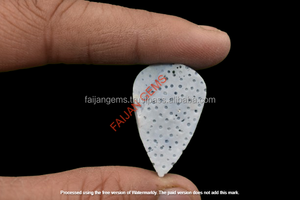 Pierre précieuse naturelle de qualité AAA+ en forme de poire, non montée, pour la fabrication de bijoux, évaluée par une tierce partie - Product Image 2