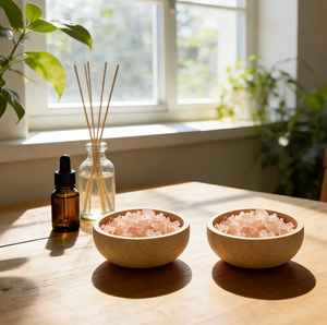 Sel de Bain Naturel Écologique aux Pierres, Mélange Minéral Aromatique Pur de l'Himalaya pour le Soulagement du Stress, Adoucissement de la Peau et Soin Quotidien Personnel - Product Image 2