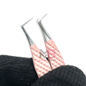 Pince à cils de qualité professionnelle, haute précision, robuste, meilleure adhérence et contrôle pour la pose et l'ajustement des extensions de cils - Product Image 6