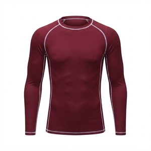 เสื้อรัดกล้ามเนื้อแขนยาวสำหรับผู้ชายแบบ OEM สั่งทำพิเศษ สำหรับเล่นกีฬา เล่นเซิร์ฟ ซับเหงื่อ แห้งเร็ว เหมาะสำหรับวิ่ง ออกกำลังกาย ผลิตจากโรงงานโดยตรง - Product Image 2