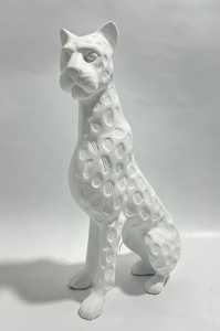 Black Panther <b>Animal</b> Figure Sculpture <b>Plastic</b> Tabletop Decor Modern Artistic Design Living Room Decoration 1PC - Product Image 3