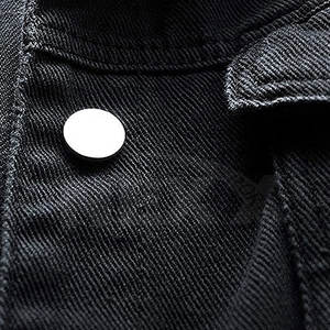Veste en jean décontractée de haute qualité pour femmes, faible MOQ, nouvelle collection, vestes en jean pour hommes et femmes, vente en gros, vestes personnalisées - Product Image 5