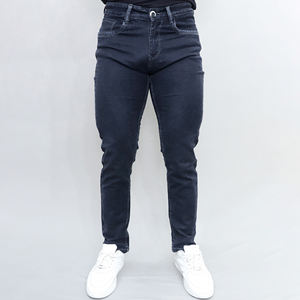 New Design <b>Men</b> <b>Jeans</b> Skinny Fit and Gex <b>Men</b> Mid Rise Streachable Dark Blue <b>Jeans</b> - Product Image 1