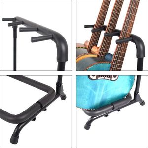 Black 3-Slot Guitar Holder Rack Stand Replacement 31245755 for Storage & Organization - Product Image 3