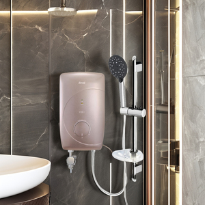 CX9EP Chauffe-eau électrique instantané blanc de haute qualité sans réservoir LED pompe intégrée murale anglaise pour la maison hôtel salle de bain - Product Image 6