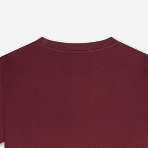 Camiseta de hombre con cuello redondo, manga corta, doble costura resistente, diseño moderno con estampado/tono sólido para verano, servicio OEM. - Product Image 2