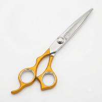 Ciseaux à barbe professionnels pour coiffeur, en acier inoxydable 4Cr13, pour droitiers, coupe de cheveux, beauté