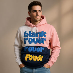 SFI Custom 100% Cotton Heavyweight Unisex Winter Hoodie for 3D Letter Pattern Digital Oversized <b>Fleece</b> Eco-Friendly - Product Image 1