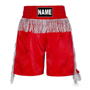 Pantalones Cortos de Muay Thai Unisex, Casuales, Transpirables, de Poliéster Suave, con Bordado Personalizado y Logotipo en la Cintura Media - Product Image 4